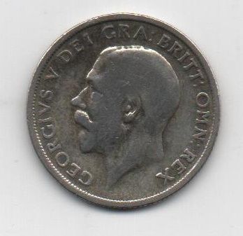 GRAN BRETAÑA DEL AÑO 1920 DE 1 SHILLING